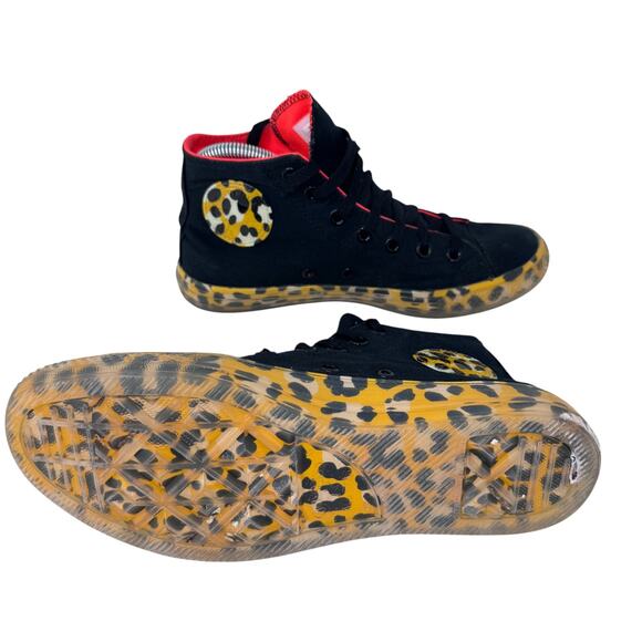Converse Chuck Taylor All Star CT Bright Hi Top Sneaker Cheetah Womens 8 540275C - Picture 7 of 10